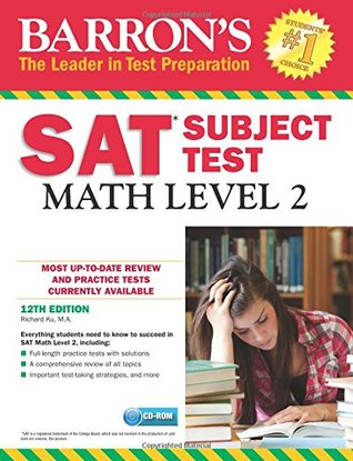 Barron's SAT Subject Test: Math Level 2 with CD-ROM (Paperback)