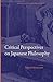 Critical Perspectives on Japanese Philosophy