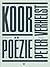 Koor by Peter Verhelst Koor by Peter Verhelst