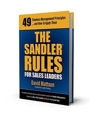The Sandler Rules For Sales Leaders (Kindle Edition)