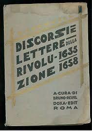 Discorsi e lettere della rivoluzione: 1635-1658 (Paperback)