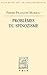 Problèmes du spinozisme (Bibliothèque d'histoire de la philos... by Pierre-François Moreau