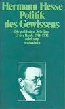 Politik des Gewissens (2 Bände)