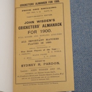 Wisden Cricketers' Almanack 1900