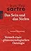 Das Sein und das Nichts. Versuch einer phänomenologischen Ont... by Jean-Paul Sartre