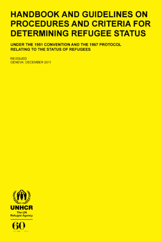 UNHCR Handbook and Guidelines on Procedures and Criteria for Determining Refugee Status
