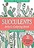 Succulents Portable Adult Coloring Book