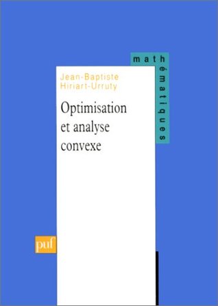 Optimisation et analyse convexe