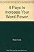 It Pays to Increase Your Word Power