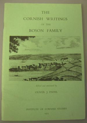 The Cornish Writings of the Boson Family