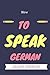 How to speak German by R.M.