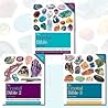 The Crystal Bible 4 Books Collection Set by Judy Hall (Volume 1: Guide to Crystals, Volume 2: 200 Healing Stones, Volume 3: 250 Healing Crystals for Energy, Health, Balance and Well-being & Crystal Mi
