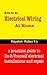 How to do Electrical Wiring at Home: A practical guide to do-it-yourself electrical installations and repair.