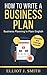 Business Plan: How to Write...