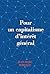 Pour un capitalisme d'intérêt général