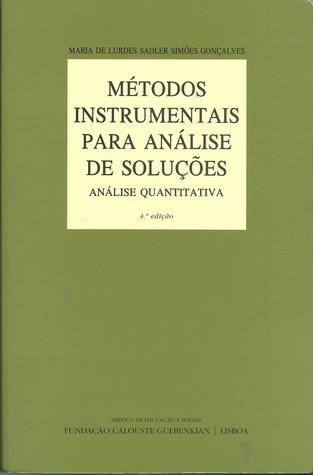 Métodos Instrumentais Para Análise de Soluções - Análise Quantitativa