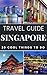 Singapore 2018 : 20 Cool Things to do during your Trip to Singapore: Top 20 Local Places You Can't Miss! (Travel Guide Singapore)