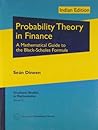 Probability Theory in Finance: A Mathematical Guide to the Black-Scholes Formula