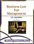 Business Law for Management by K.R. Bulchandani