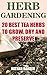 Herb Gardening: 20 Best Tea...
