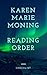 Karen Marie Moning: Reading...