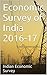 Economic Survey of India 2016-17 by Indian Economic Survey