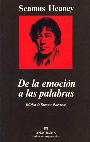 De la emoción a las palabras: ensayos literarios