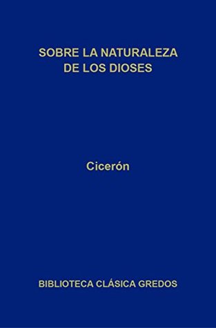 Portada de Sobre la naturaleza de los dioses, de Marcus Tullius Cicero
