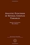 Analytic Functions of Several Complex Variables (Ams Chelsea Publishing)