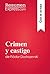 Crimen y castigo de Fiódor Dostoyevski (Guía de lectura): Resumen y análisis completo (Spanish Edition)