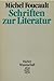 Schriften zur Literatur