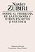 Sobre el problema de la filosofía y otros escritos (1932-1944)