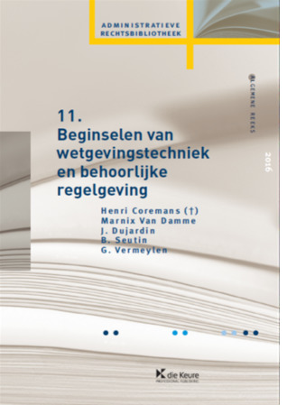 Beginselen van wetgevingstechniek en behoorlijke regelgeving