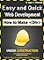 Easy and Quick Web Development - by Jiger I. Chawda by Jiger Chawda