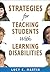 Strategies for Teaching Students With Learning Disabilities
