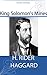 King Solomon's Mines by H. Rider Haggard