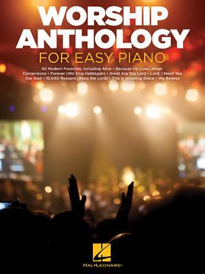 Worship Anthology for Easy Piano | Christian Worship Sheet Music and Songbook for Beginners | Faith Based Piano Music for Church Practice Home Learning and Inspirational Performance