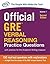 Official GRE Verbal Reasoning Practice Questions, Volume 1