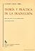Teoría y práctica de la traducción