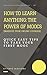 How to Learn Anything: The Power of Massive Open Online Courses (MOOCS): Quick Easy Tips to Take Your First MOOCs and Include Them In Your C.V., MOOCS Beginner Guide for Every Student