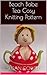 Beach Babe Tea Cosy Knitting Pattern