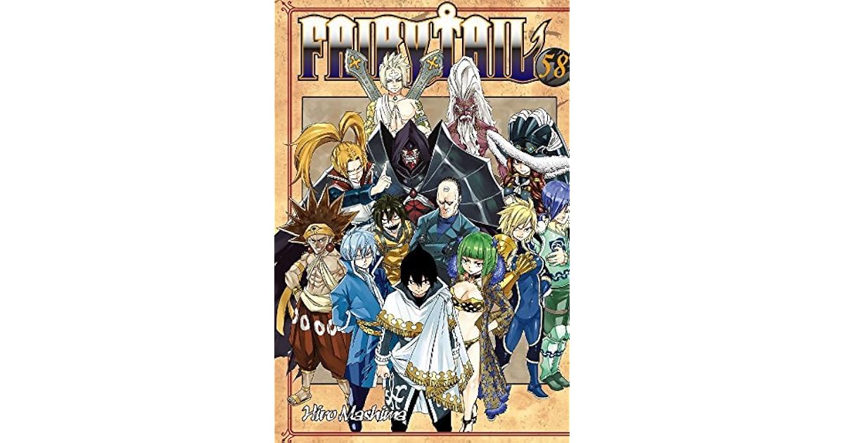 Fairy Tail Vol 58 By Hiro Mashima
