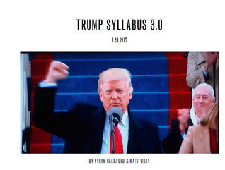 Trump Syllabus 3.0