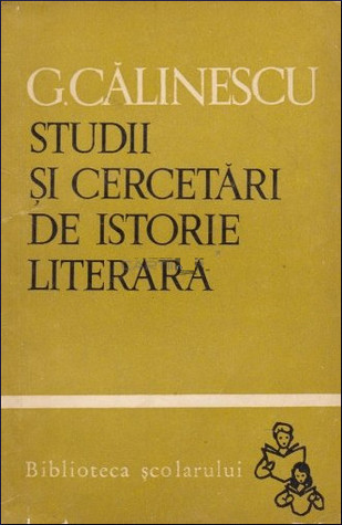 Studii și cercetări de istorie literară