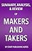 Summary, Analysis, and Review of Rana Foroohar’s Makers and Takers
