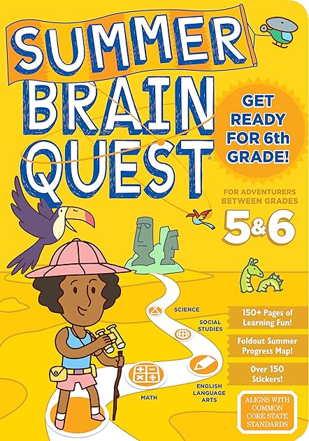 Summer Brain Quest: Between Grades 5 & 6 (Summer Brain Quest)