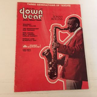 down beat Magazine  - June 1971 - Sonny Rollins on cover