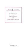 L'étudiante et Monsieur Henri