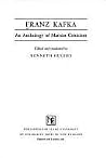 Franz Kafka: An Anthology of Marxist Criticism Franz Kafka: An Anthology of Marxist Criticism