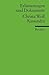 Erläuterungen und Dokumente. Christa Wolf: Kassandra
